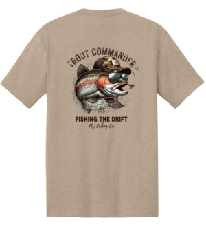 Trout Commander| Premium Fly Fishing T-Shirt